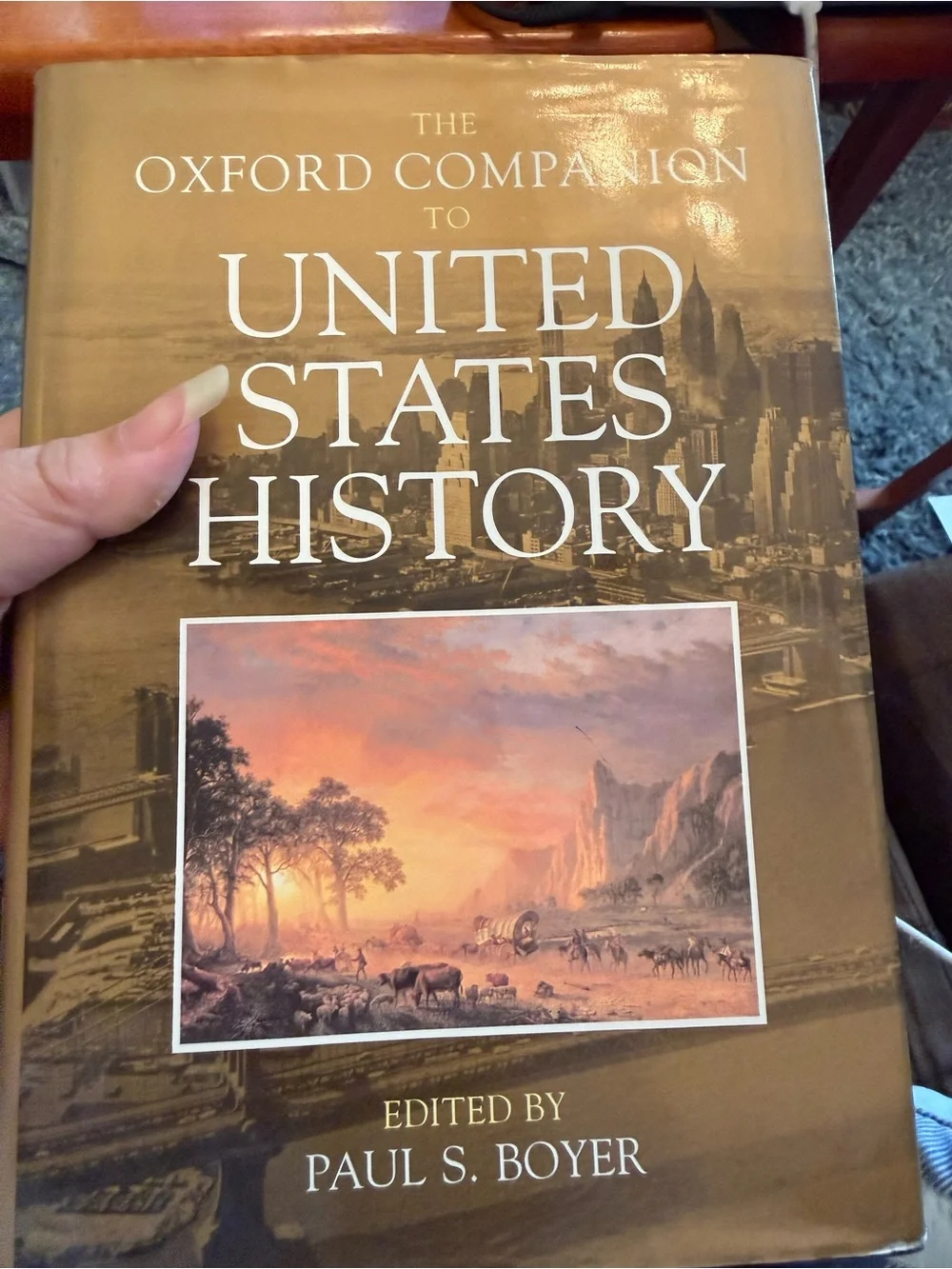 The Oxford Companion to United States History  Hardcover Book